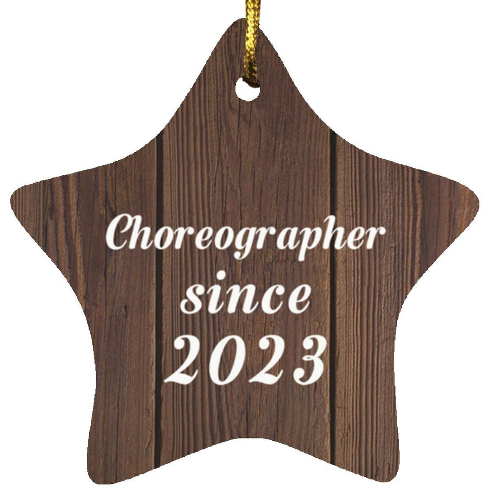 Choreographer Since 2023 - Star Ornament D