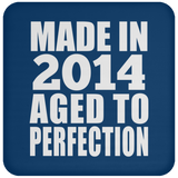 9th Birthday Made In 2014 Aged to Perfection - Drink Coaster