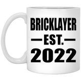 Bricklayer Established EST. 2022 - 11oz Coffee Mug