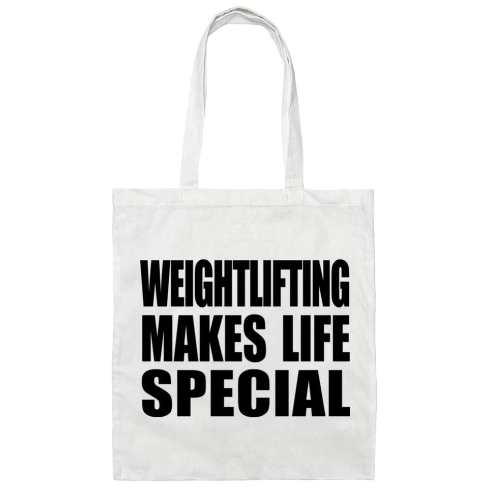 Weightlifting Makes Life Special - Tote Bag White