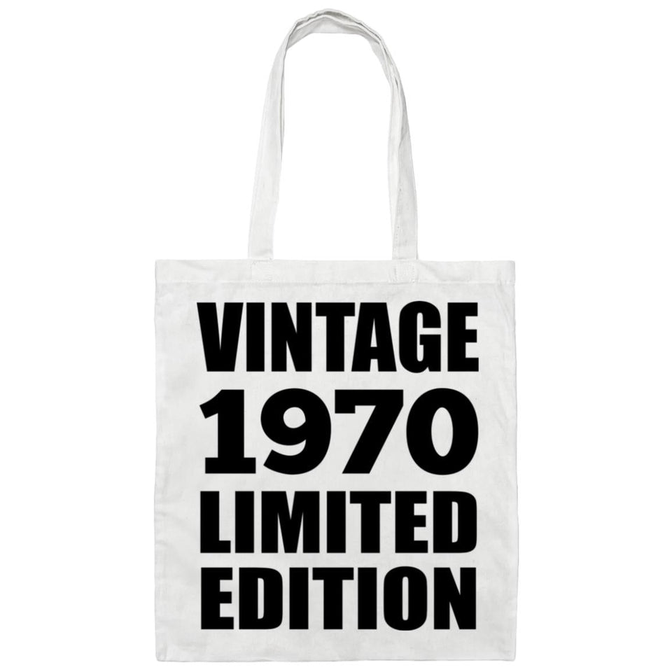 54th Birthday Vintage 1970 Limited Edition - Tote Bag White