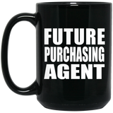 Future Purchasing Agent - 15oz Coffee Mug Black