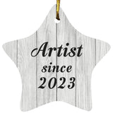 Artist Since 2023 - Star Ornament F
