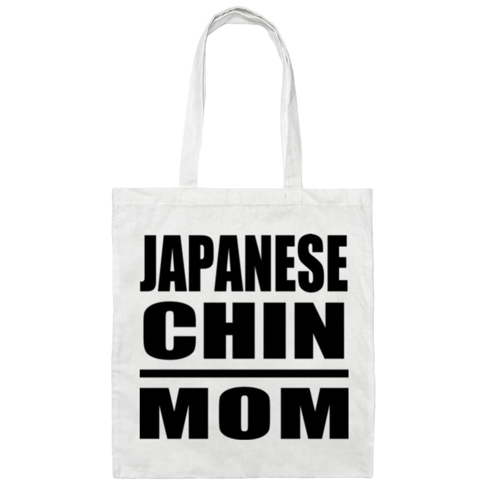 Japanese Chin Mom - Tote Bag White