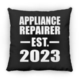 Appliance Repairer Established EST. 2023 - Throw Pillow Black