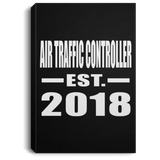 Air Traffic Controller Established EST. 2018 - Canvas Portrait