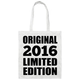 8th Birthday Original 2016 Limited Edition - Tote Bag White