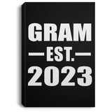 Gram Established EST. 2023 - Canvas Portrait