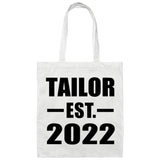 Tailor Established EST. 2022 - Tote Bag White