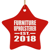 Furniture Upholsterer Established EST. 2018 - Star Ornament