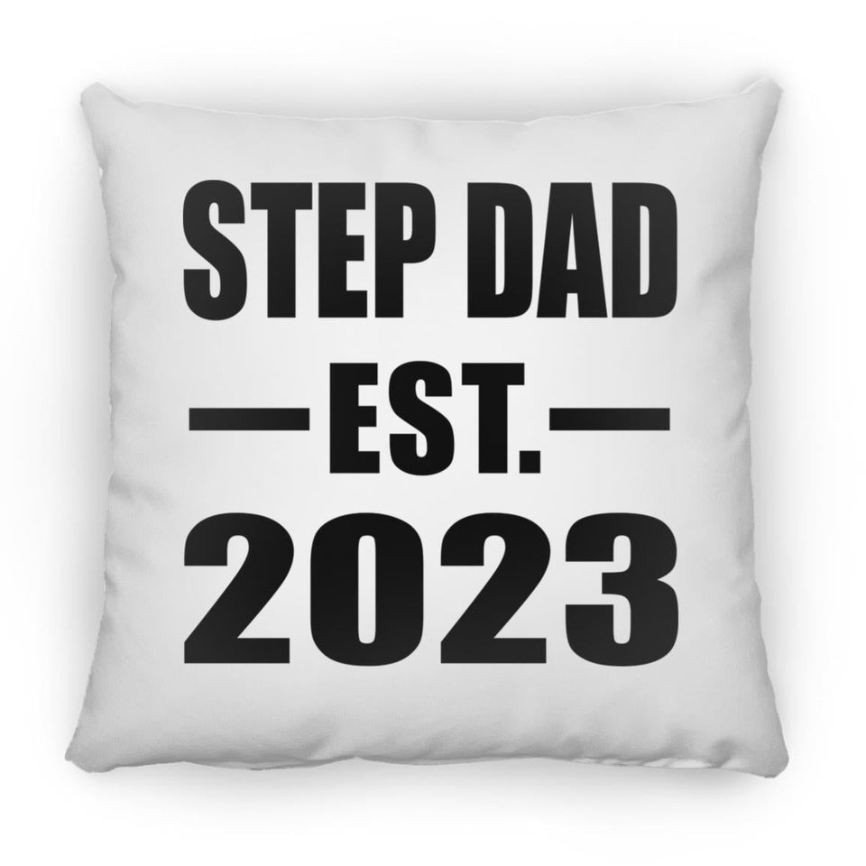 Step Dad Established EST. 2023 - Throw Pillow
