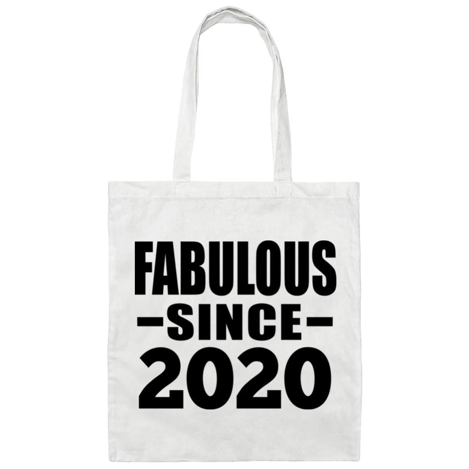 4th Birthday Fabulous Since 2020 - Tote Bag White