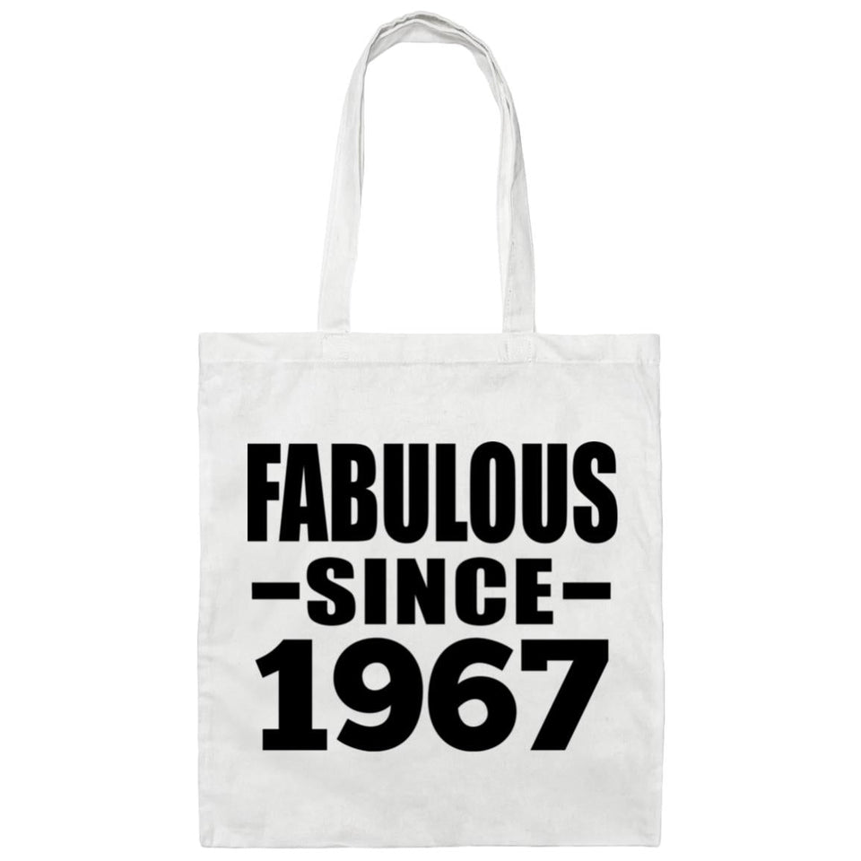 57th Birthday Fabulous Since 1967 - Tote Bag White