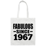 57th Birthday Fabulous Since 1967 - Tote Bag White