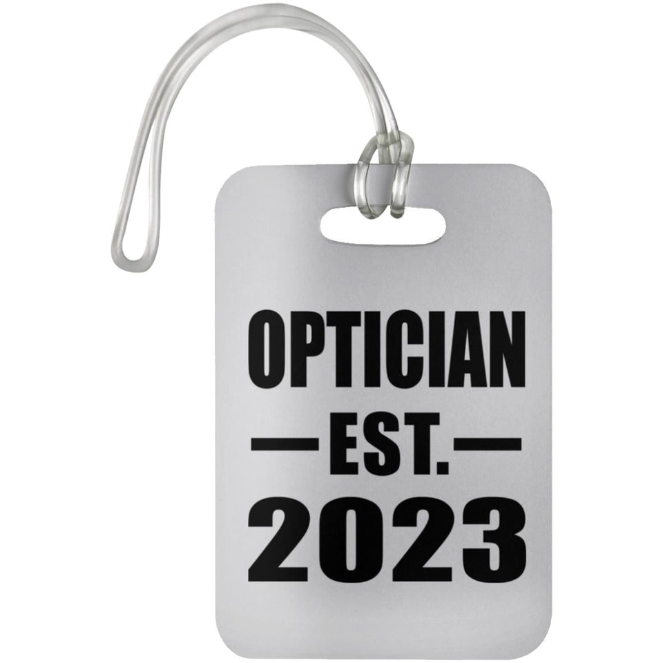 Optician Established EST. 2023 - Luggage Bag Tag