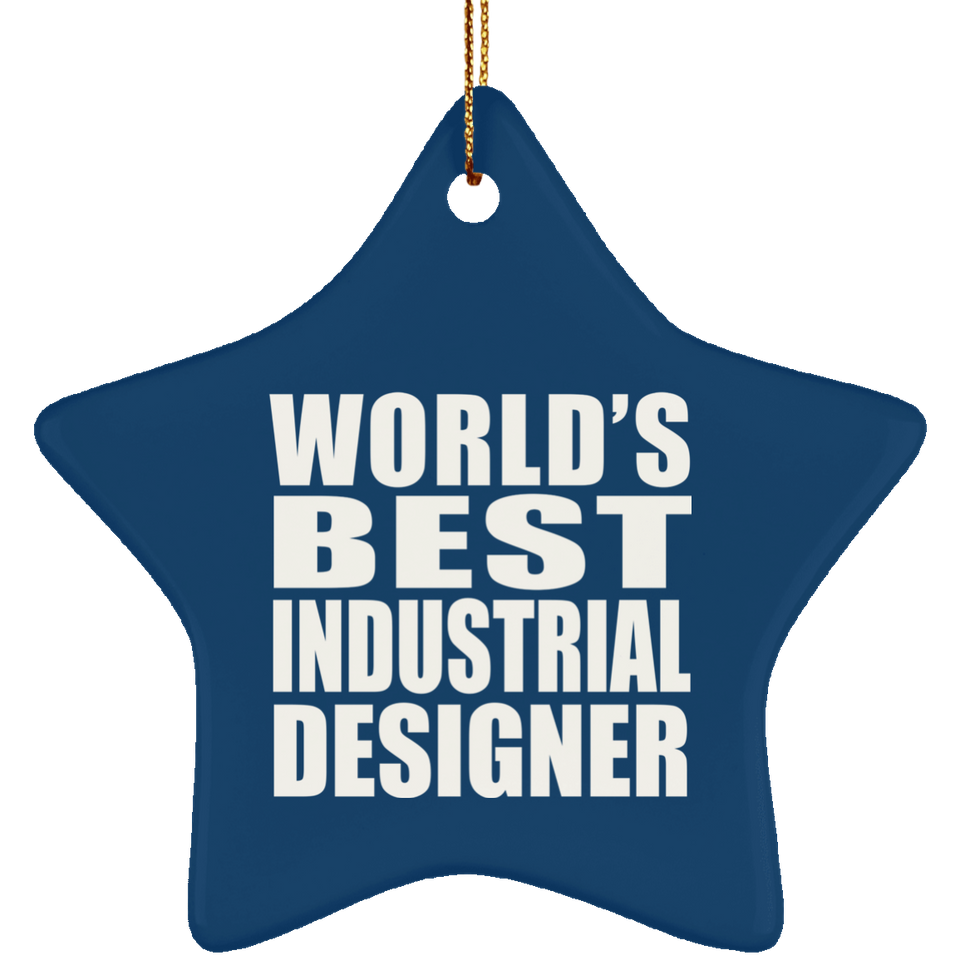 World's Best Industrial Designer - Star Ornament