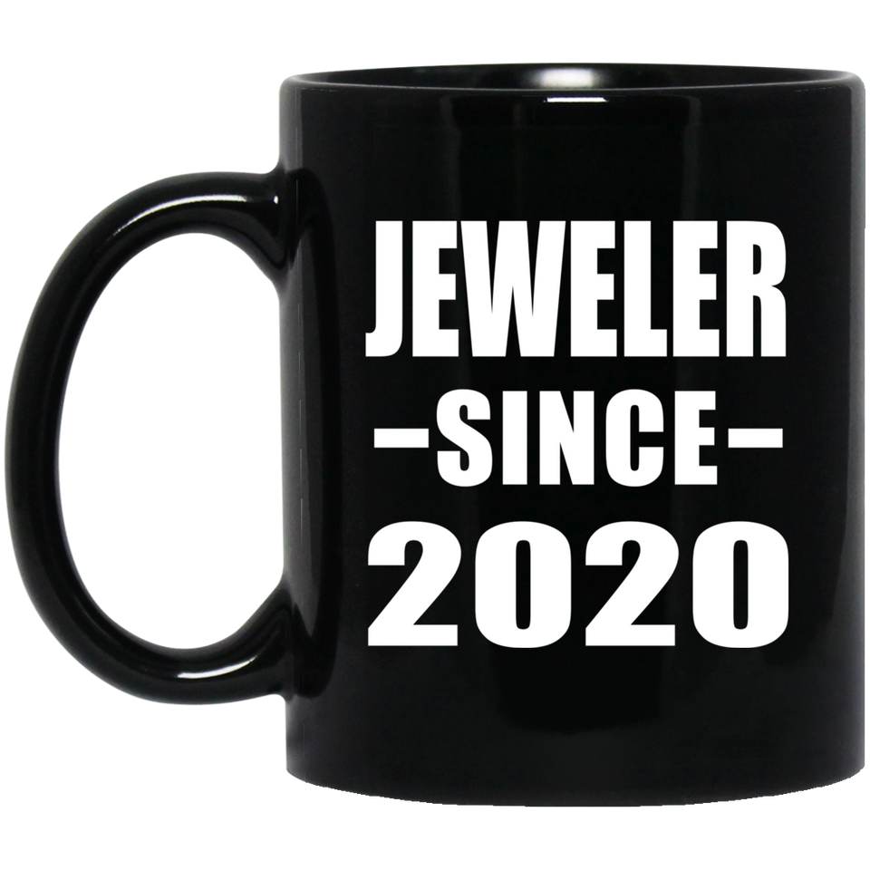Jeweler Since 2020 - 11oz Coffee Mug Black