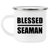 Blessed Seaman - 12oz Camping Mug