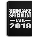 Skincare Specialist Established EST. 2019 - Canvas Portrait