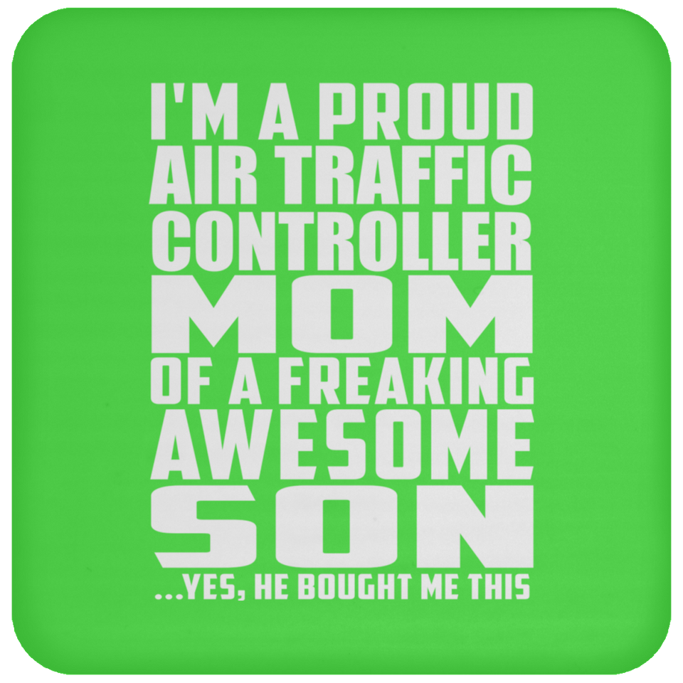 Proud Air Traffic Controller Mom Of Awesome Son - Drink Coaster