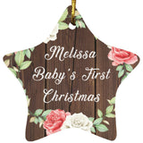 Melissa Baby's First Christmas - Star Ornament A