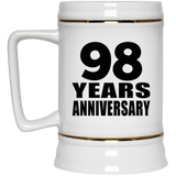 98th Anniversary 98 Years - Beer Stein