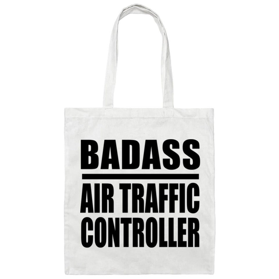 Badass Air Traffic Controller - Tote Bag White