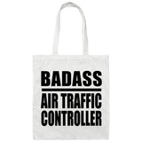 Badass Air Traffic Controller - Tote Bag White
