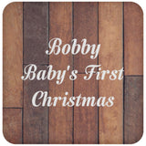 Bobby Baby's First Christmas - Drink Coaster E