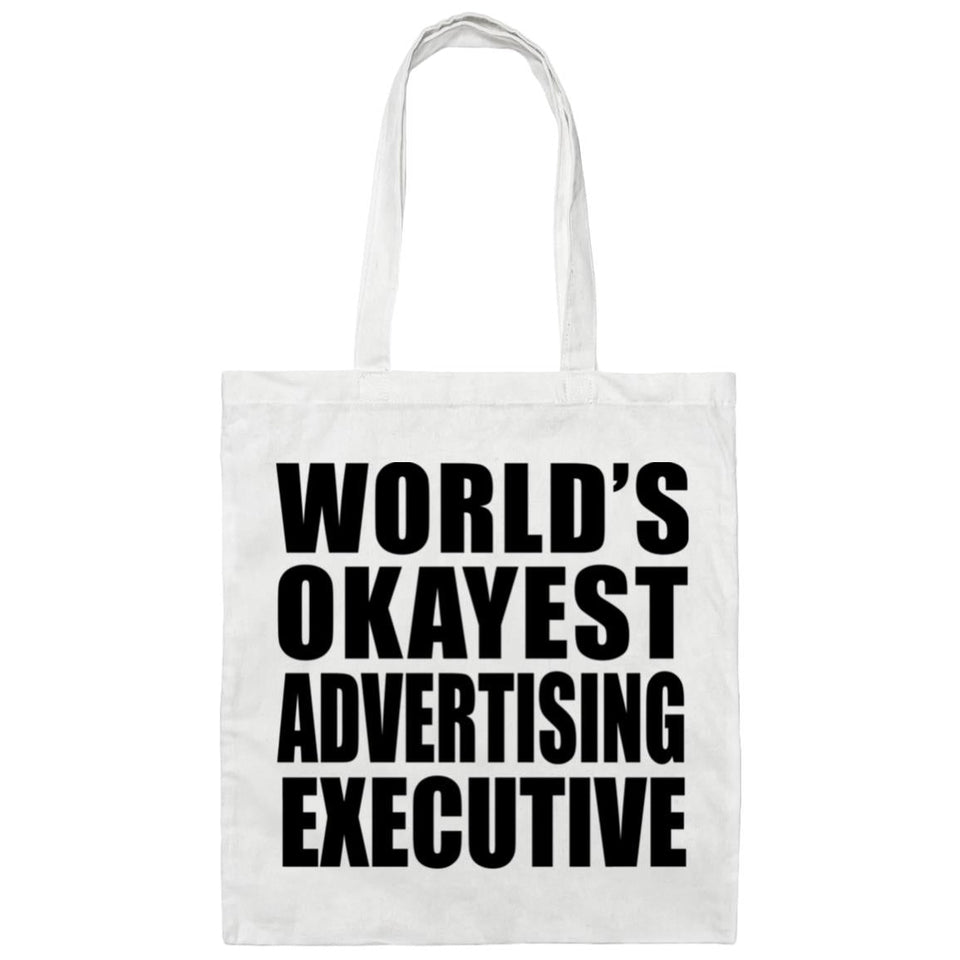 World's Okayest Advertising Executive - Tote Bag White