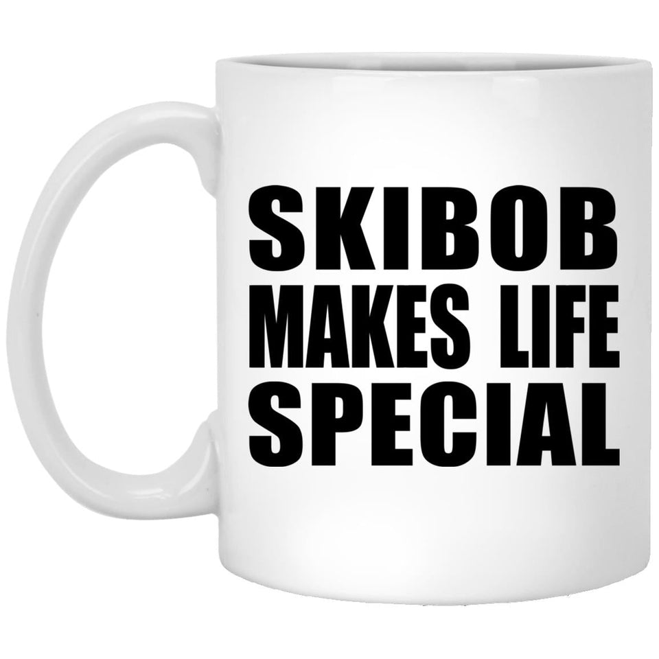 Skibob Makes Life Special - 11oz Coffee Mug