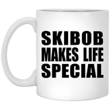 Skibob Makes Life Special - 11oz Coffee Mug
