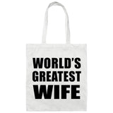 World's Greatest Wife - Tote Bag White
