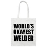 World's Okayest Welder - Tote Bag White