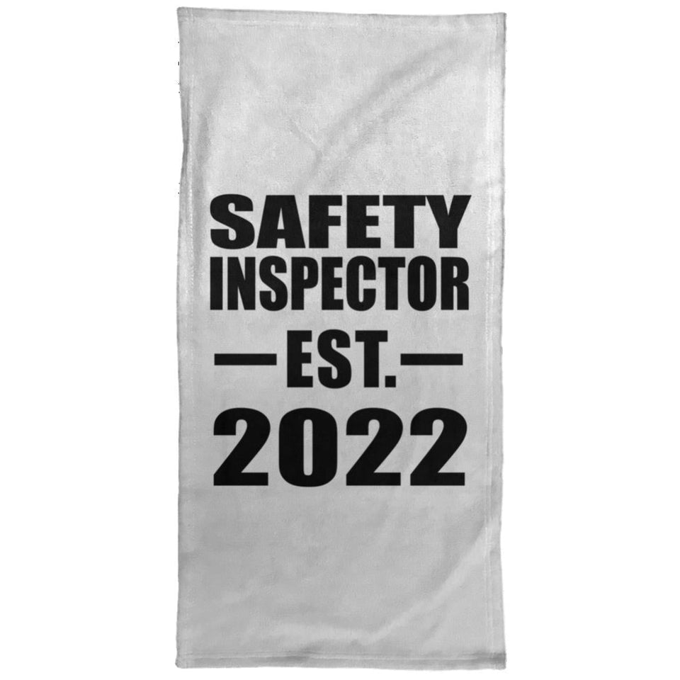Safety Inspector Established EST. 2022 - Hand Towel
