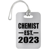 Chemist Established EST. 2023 - Luggage Bag Tag
