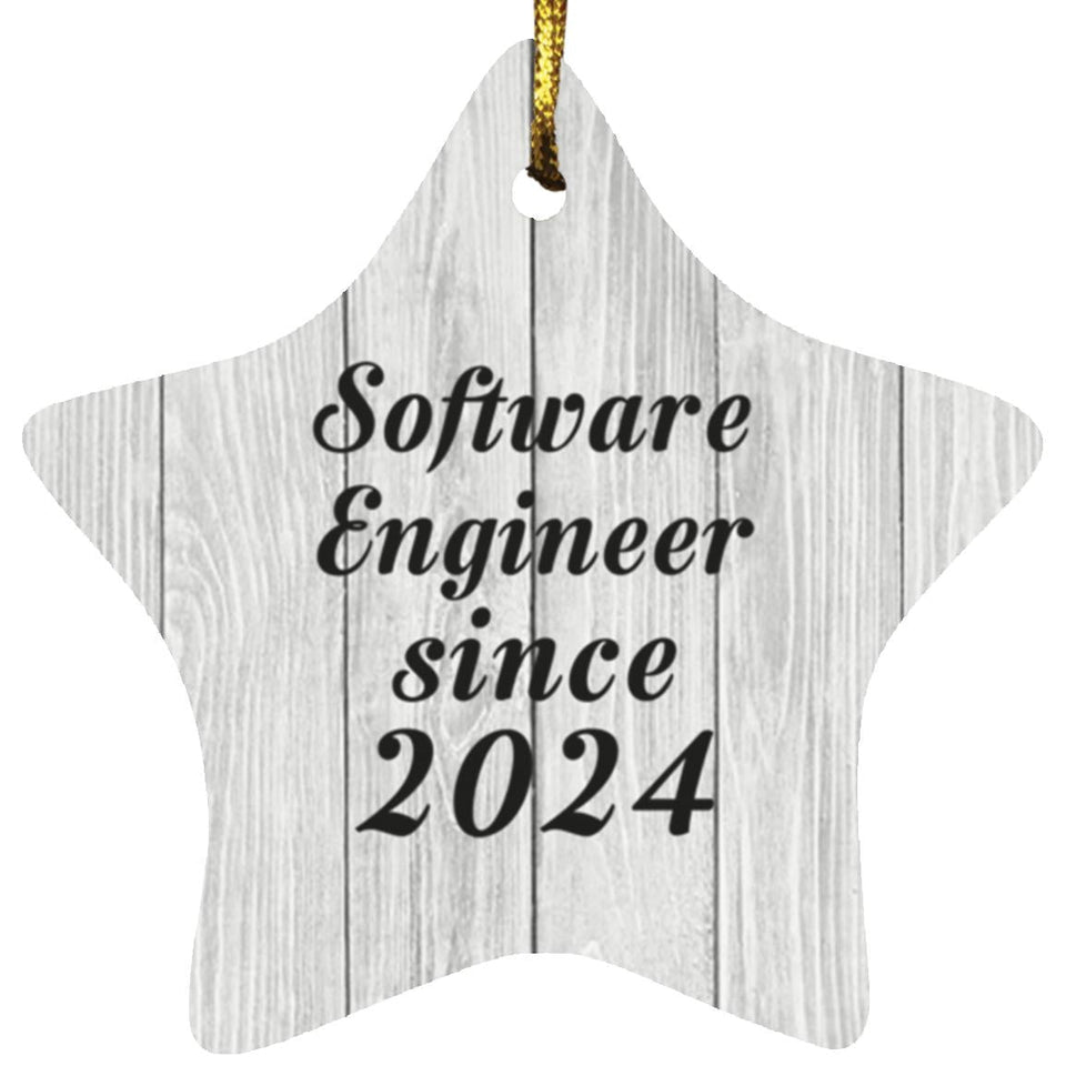 Software Engineer Since 2024 - Star Ornament F