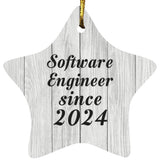 Software Engineer Since 2024 - Star Ornament F
