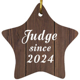 Judge Since 2024 - Star Ornament D