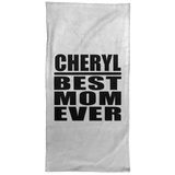 Cheryl Best Mom Ever - Hand Towel