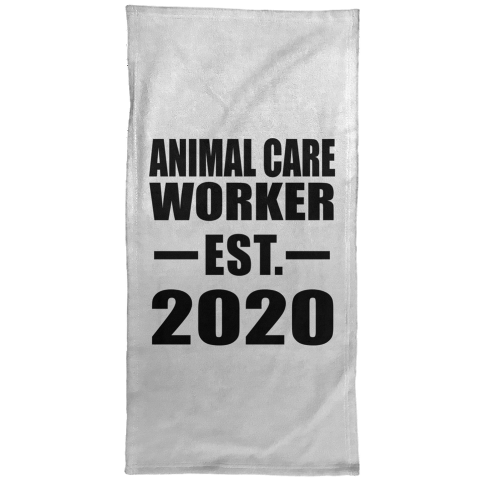 Animal Care Worker Established EST. 2020 - Hand Towel