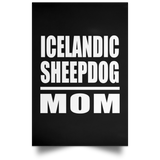 Icelandic Sheepdog Mom - Poster Portrait
