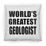 World's Greatest Geologist - Throw Pillow