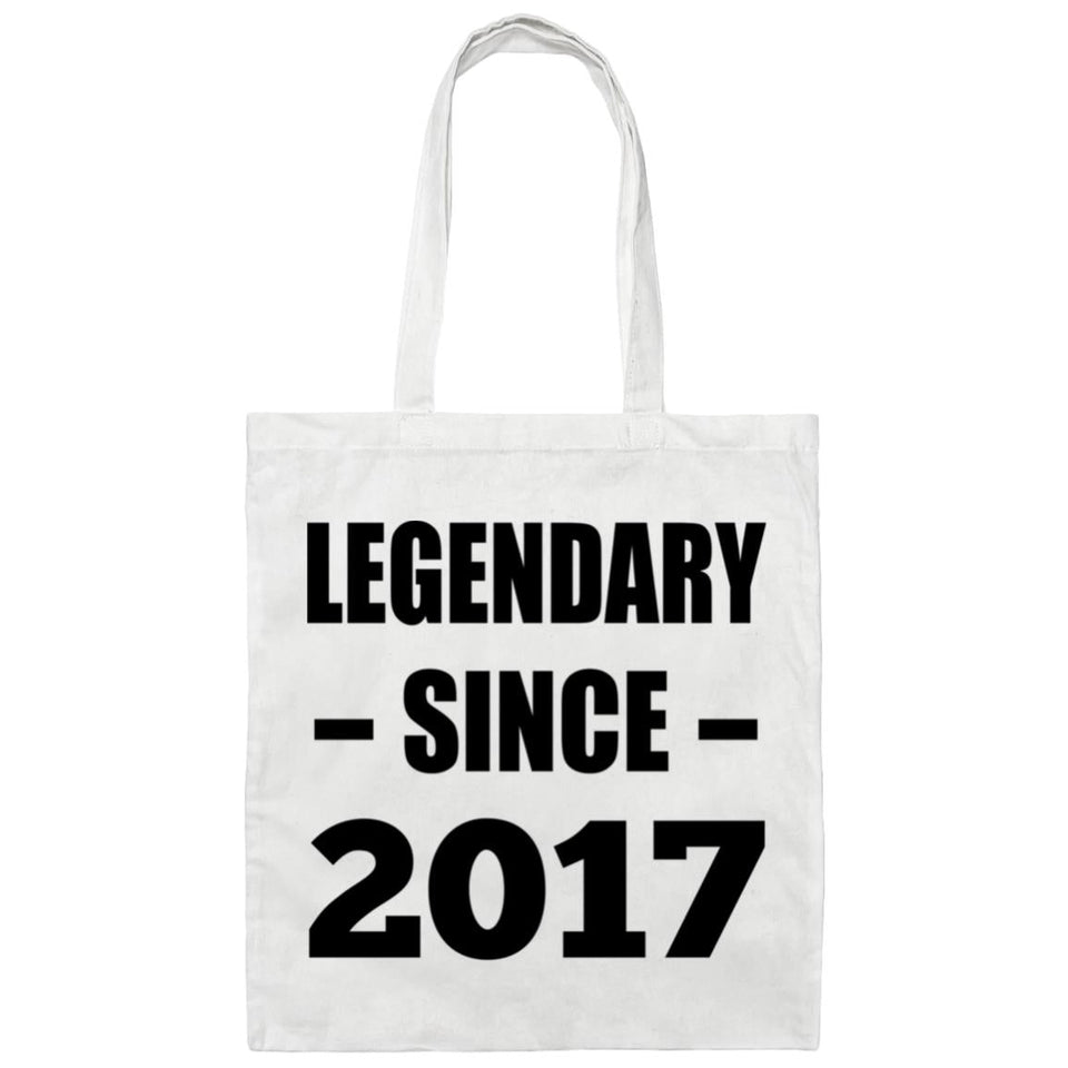 7th Birthday Legendary Since 2017 - Tote Bag White