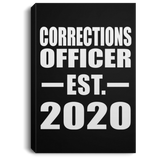 Corrections Officer Established EST. 2020 - Canvas Portrait