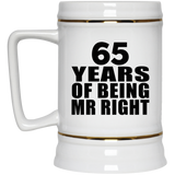 65th Anniversary 65 Years Of Being Mr Right - Beer Stein