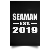 Seaman Established EST. 2019 - Poster Portrait