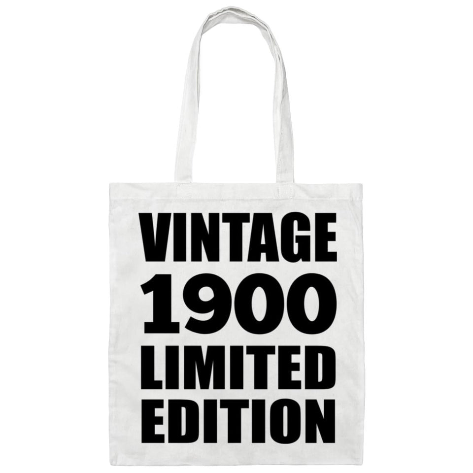 124th Birthday Vintage 1900 Limited Edition - Tote Bag White