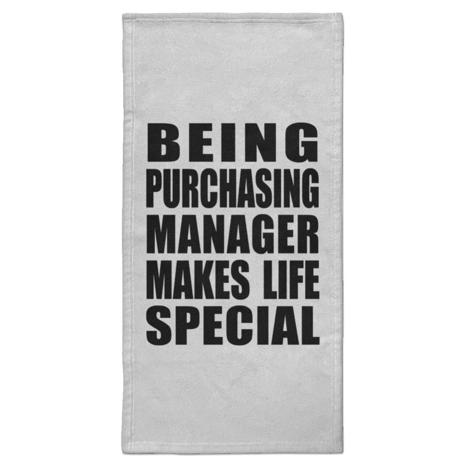 Being Purchasing Manager Makes Life Special - Hand Towel