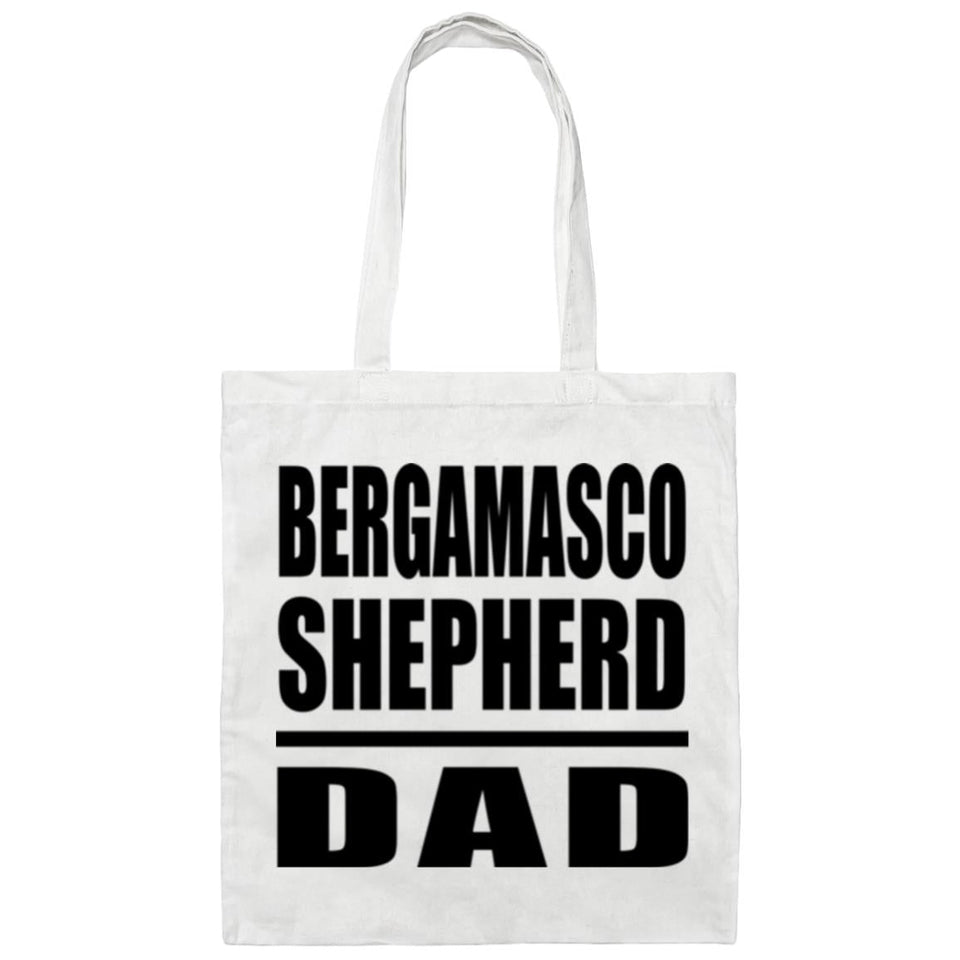 Bergamasco Shepherd Dad - Tote Bag White